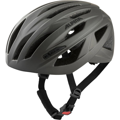 Alpina casque de course sportif chemin 51-56 gris mat