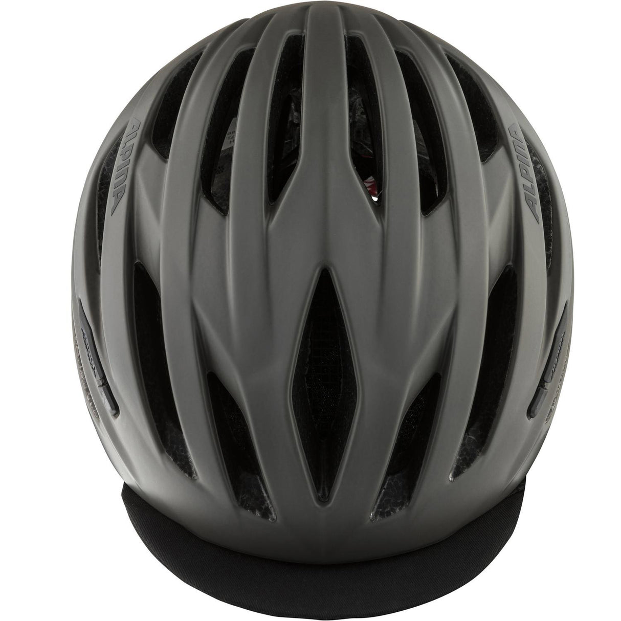 Alpina casque de course sportif chemin 55-59 gris mat