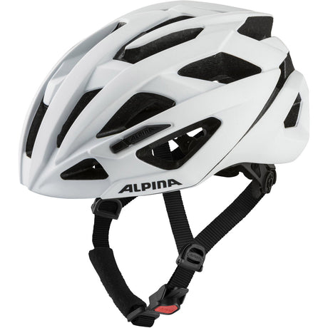 Alpina casque de course sportif valparola 51-56 blanc mat