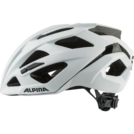 Alpina casque de course sportif valparola 51-56 blanc mat