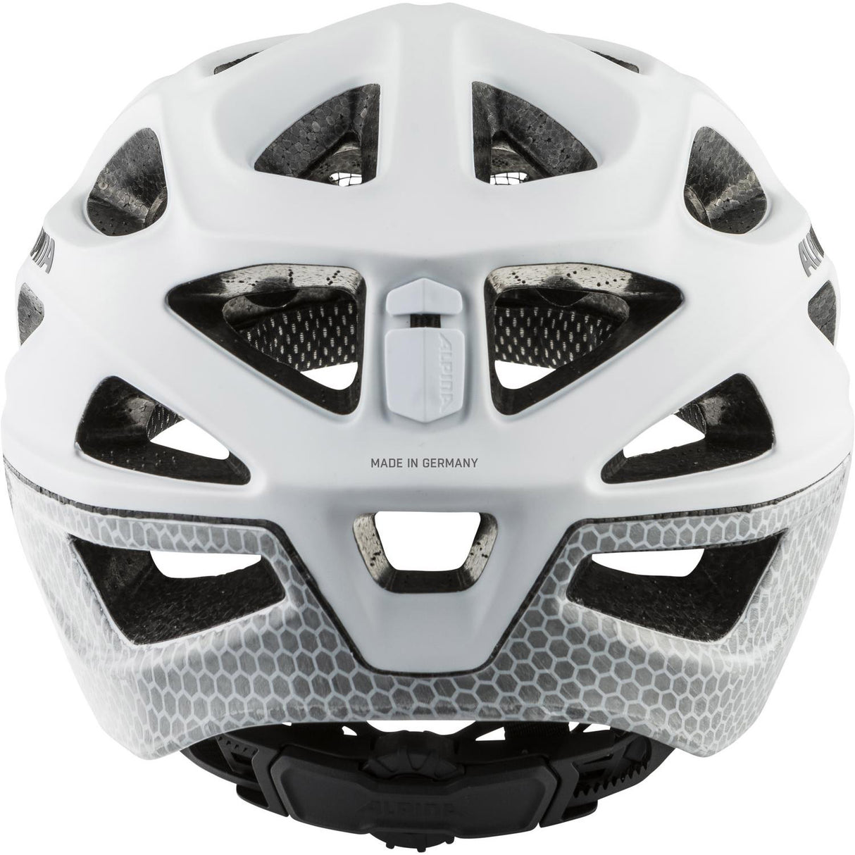 Alpina sports casque vtt mythos réfléchissant 52-57 blanc