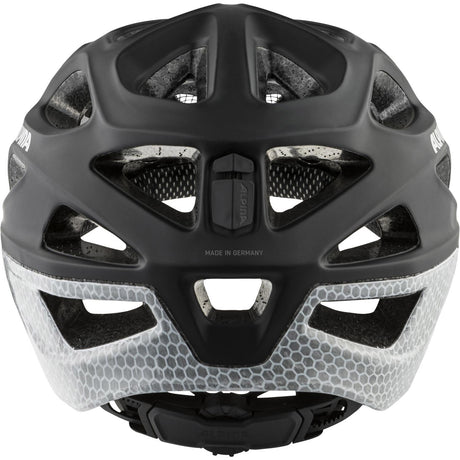 Alpina sports casque vtt mythos réfléchissant 52-57 noir