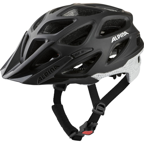 Alpina sports casque vtt mythos réfléchissant 57-62 noir