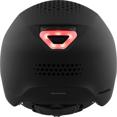 Alpina sports casque urbain idol 52-56 noir mat