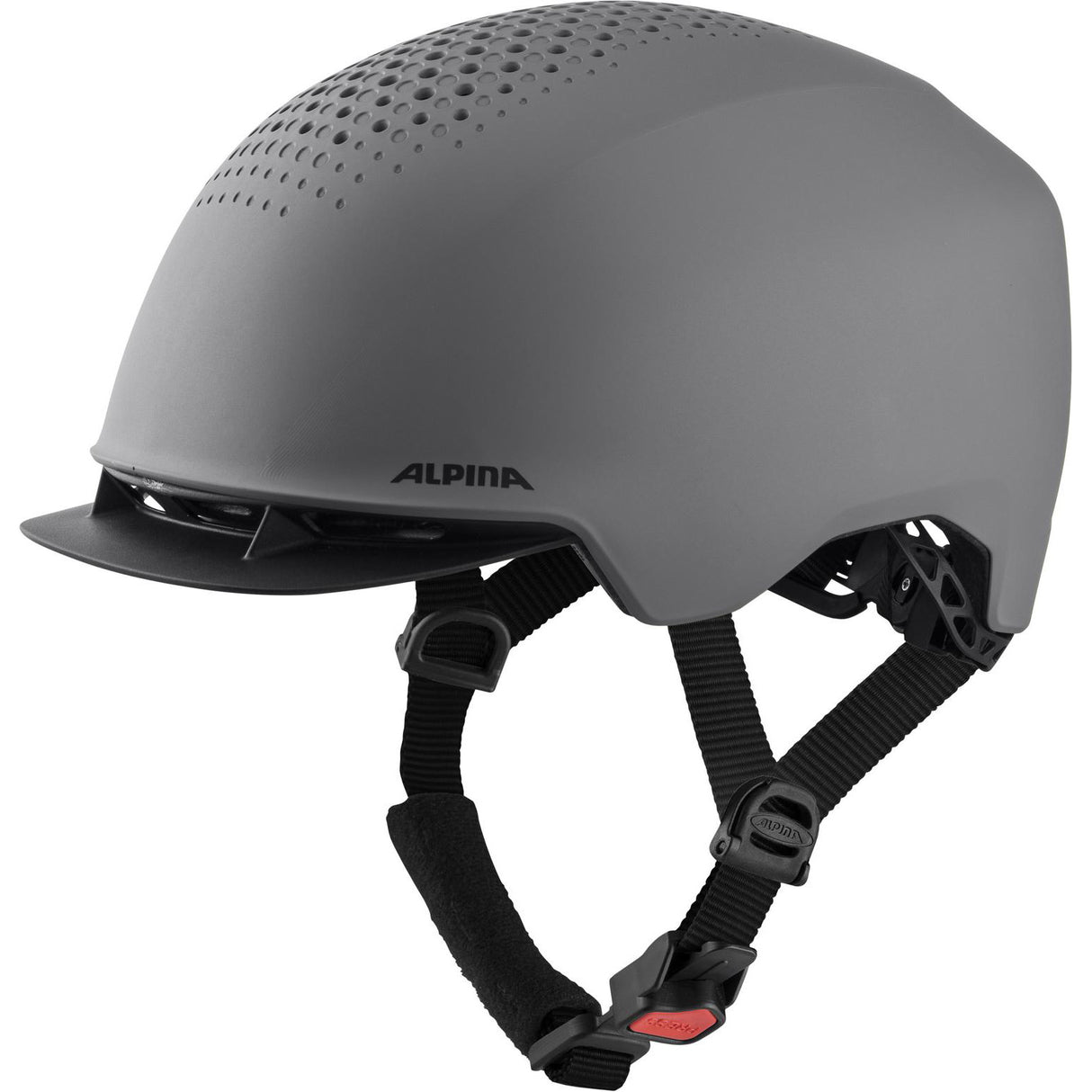 Alpina sports casque urbain idol 52-56 gris mat