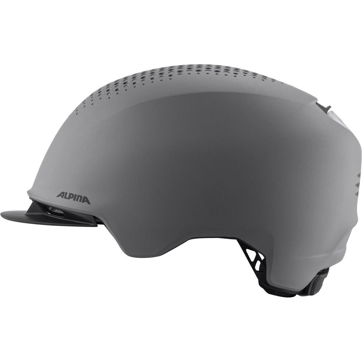 Alpina sports casque urbain idol 52-56 gris mat