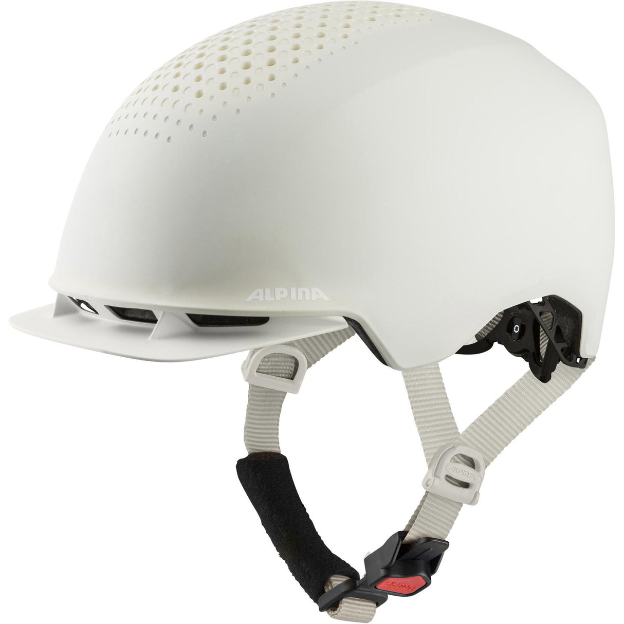 Alpina sports casque urbain idol 55-59 blanc cassé mat