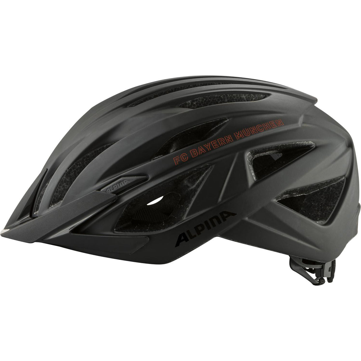 Alpina casque de tourisme sportif parana fcb 55-59 noir mat