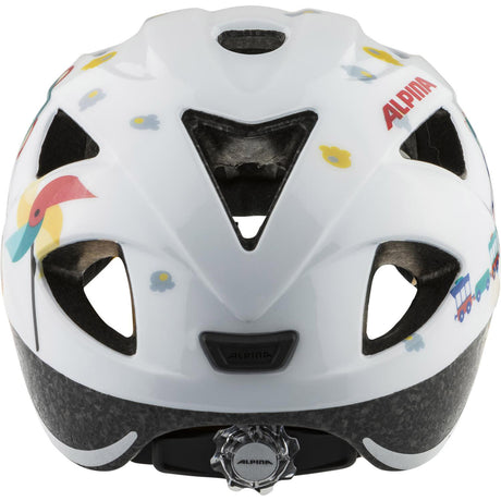 Alpina sports casque enfant ximo ours blanc 49-54 brillant