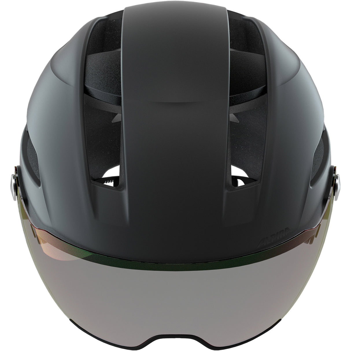 Alpina sports casque urbain soho visière v 52-56 noir mat