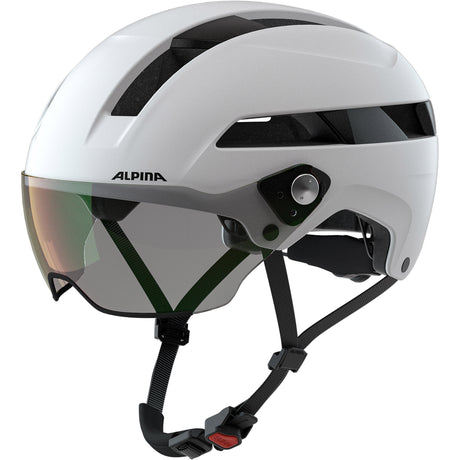 Alpina sports casque urbain soho visière v 52-56 blanc mat