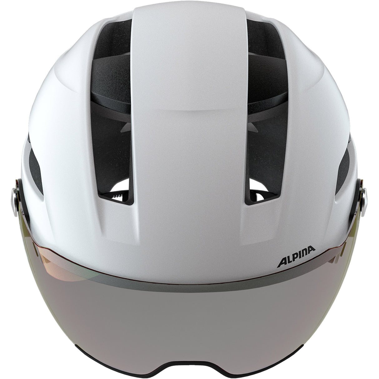Alpina sports casque urbain soho visière v 52-56 blanc mat