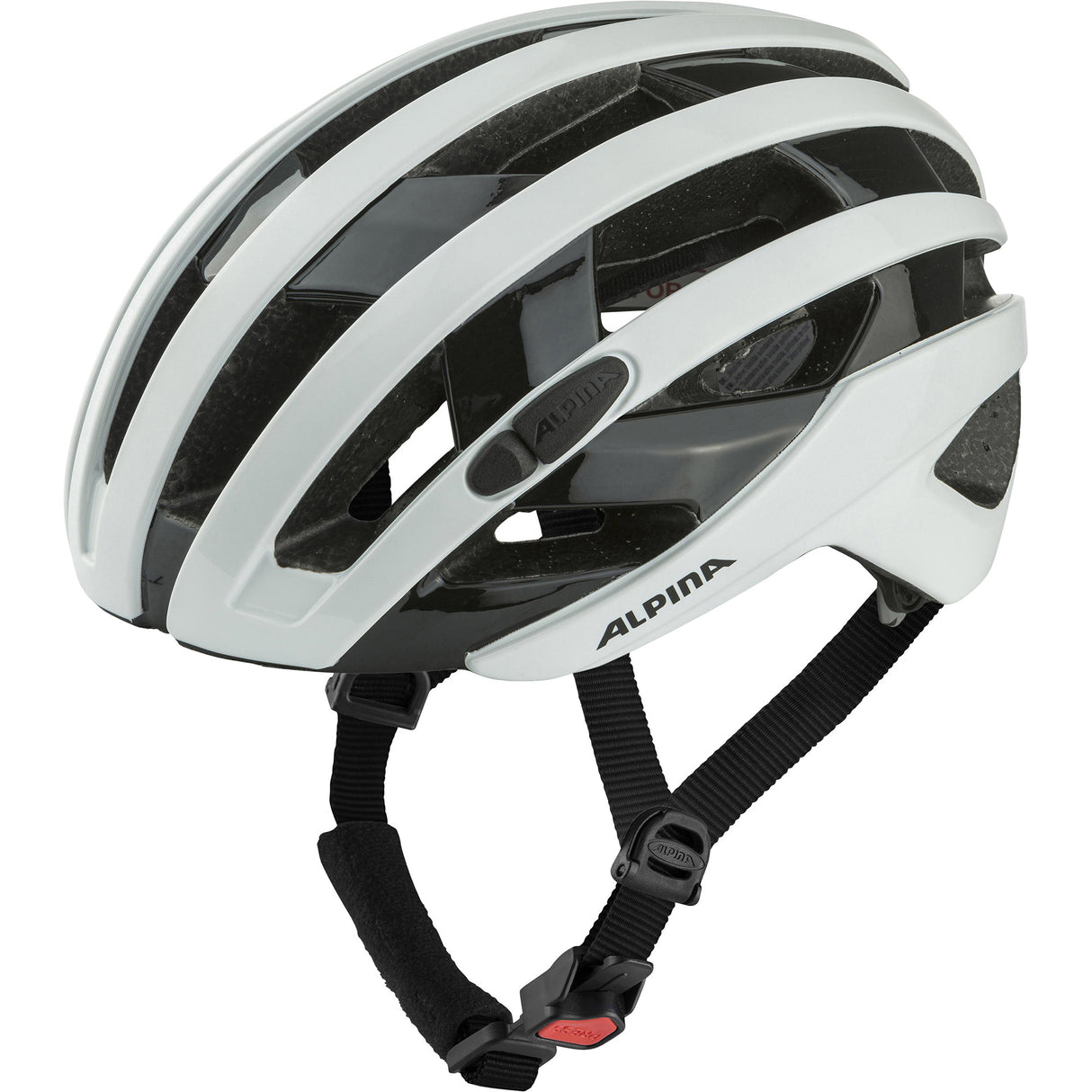 Alpina casque de course sportif ravel 51-56 blanc brillant