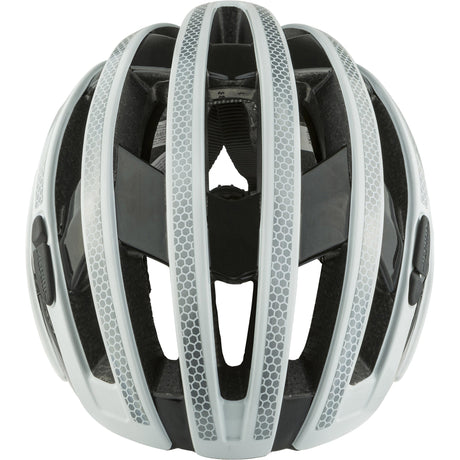 Alpina casque de course sportif ravel réfléchissant 51-56 blanc brillant