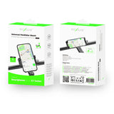 Support de téléphone Rixus pour vêtements de sport olympiques rxhb06 <6,7 aluminium noir