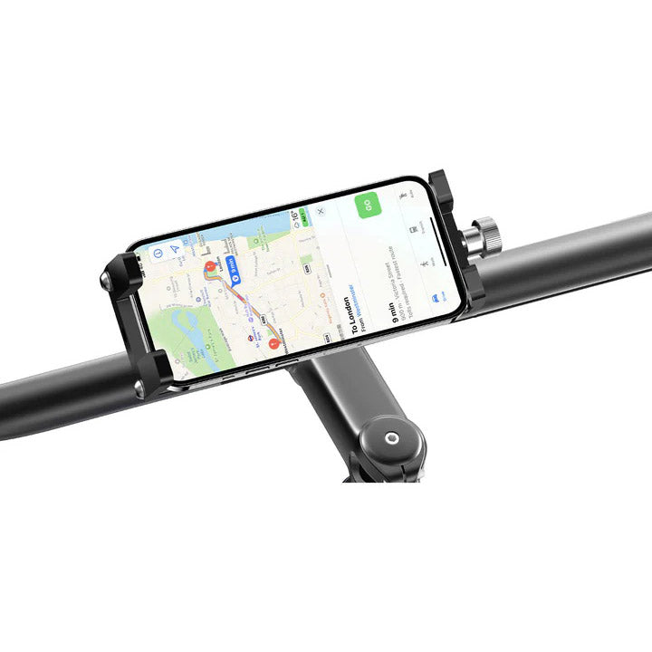 Support de téléphone Rixus pour vêtements de sport olympiques rxhb06 <6,7 aluminium noir