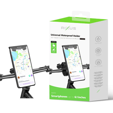 Support de téléphone Rixus pour vêtements de sport olympiques rxhb60 <6,1 const. inclinable noir