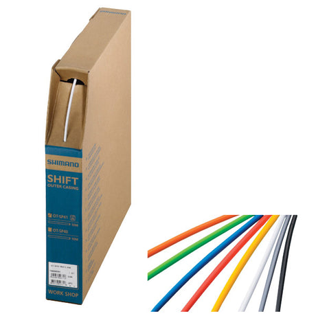 Boîte Shimano à l'extérieur du câble SLR 5 mm 40mtr. gris