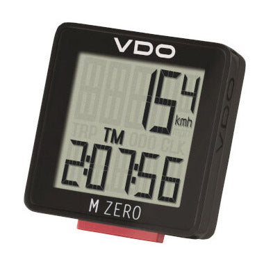 Ordinateur à vélo m zéro wr807 noir rouge -u