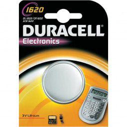 Pile Duracell dl1620 cr1620 3v lithium