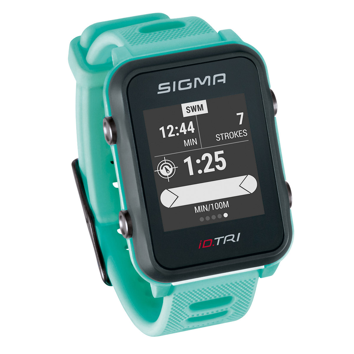 Sigma id.tri néon menthe basique zs hartsl gps acti ant + ble + capteur