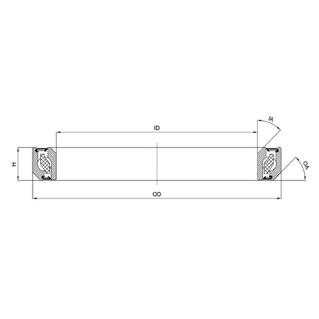 Union roulement à billes roulement à billes CB-713 30,15x41x6,5