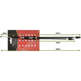 VWP BMX au-dessus du câble de frein Cpl. M Stelb. 390 mm Black Freestyle