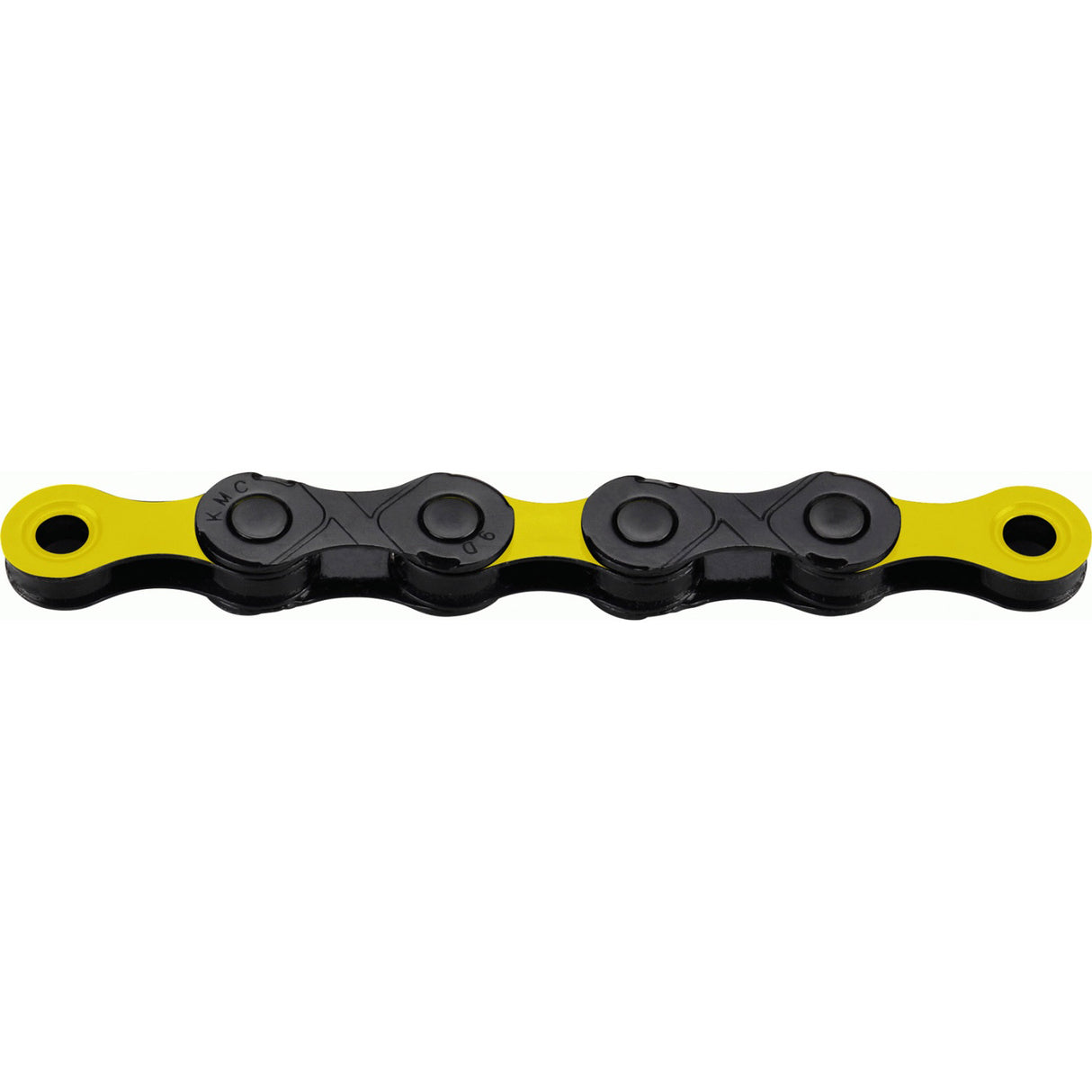 KMC Bicycle Chain DLC 12 - 126 Schakels (gul svart)