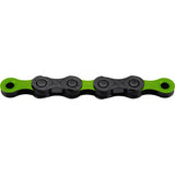 KMC Chain de vélo DLC 12 126 SCHAKELS - 5,2 mm - noir vert