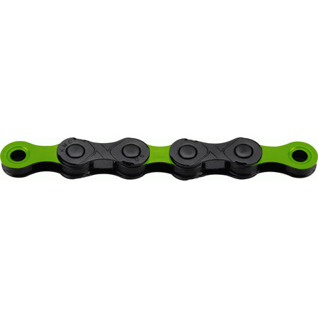 KMC Chain de vélo DLC 12 126 SCHAKELS - 5,2 mm - noir vert