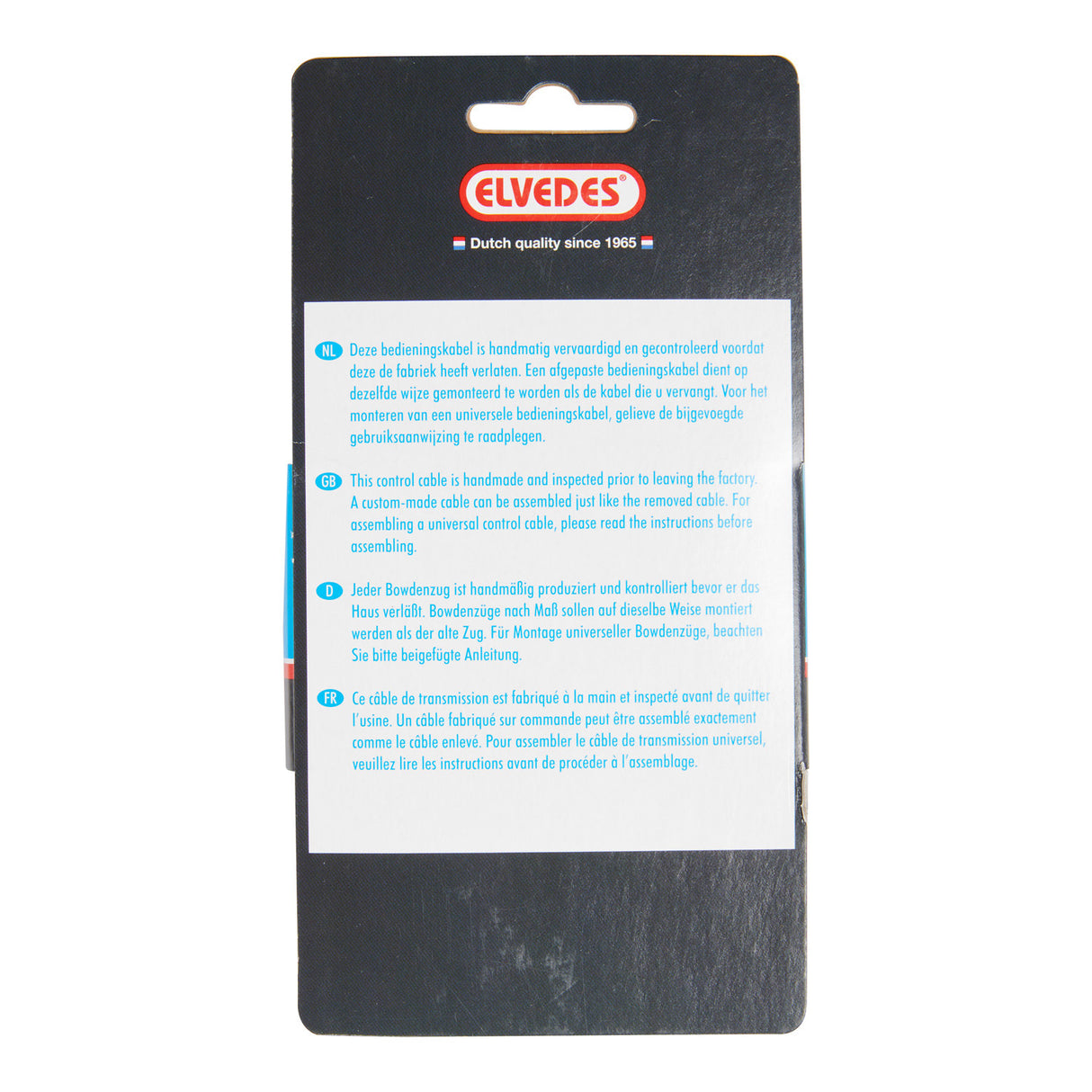 Elvedes drum brake cable Achter brake universal with Allen key