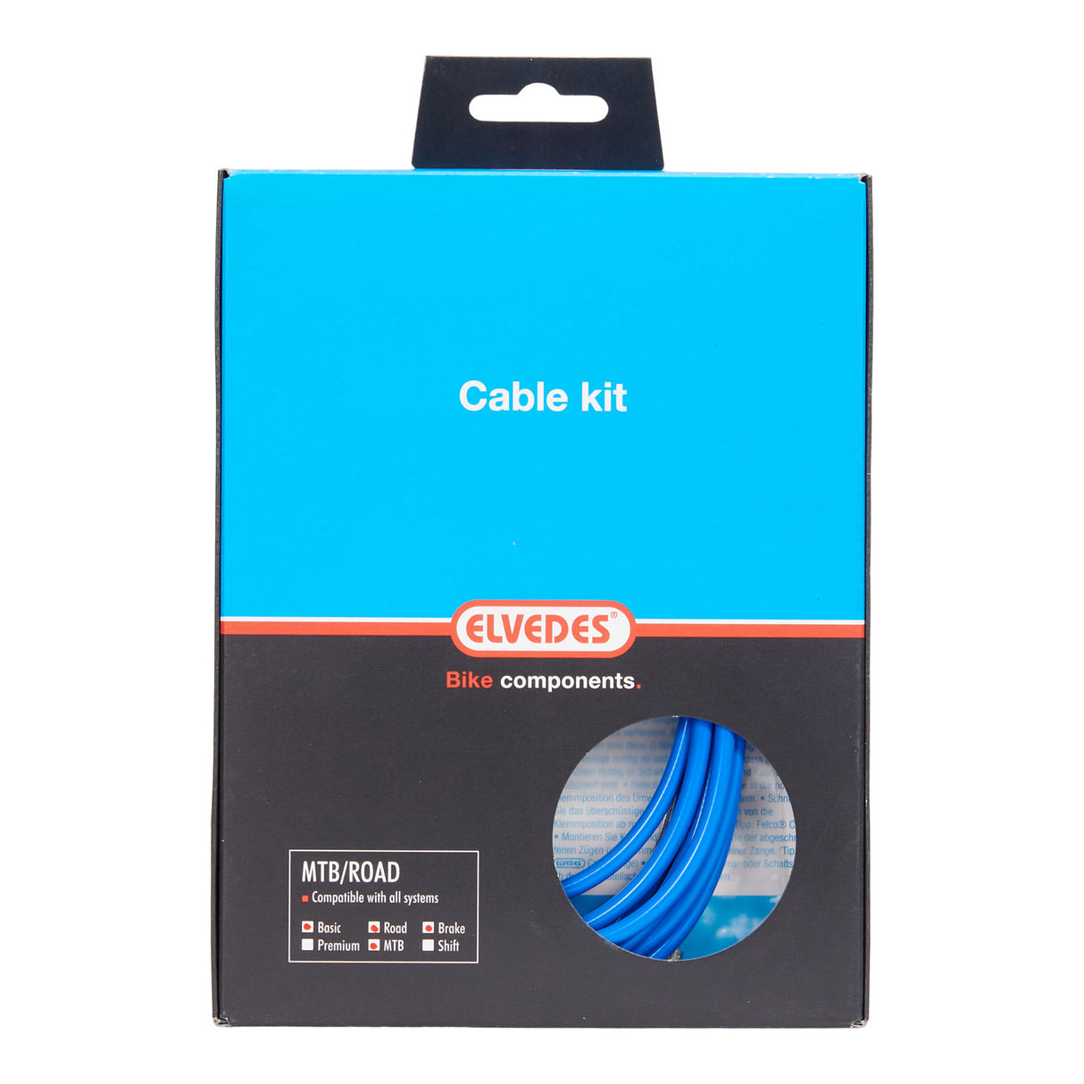 Elvedes Remkabel Kit atb Race Universal Blue 2015013