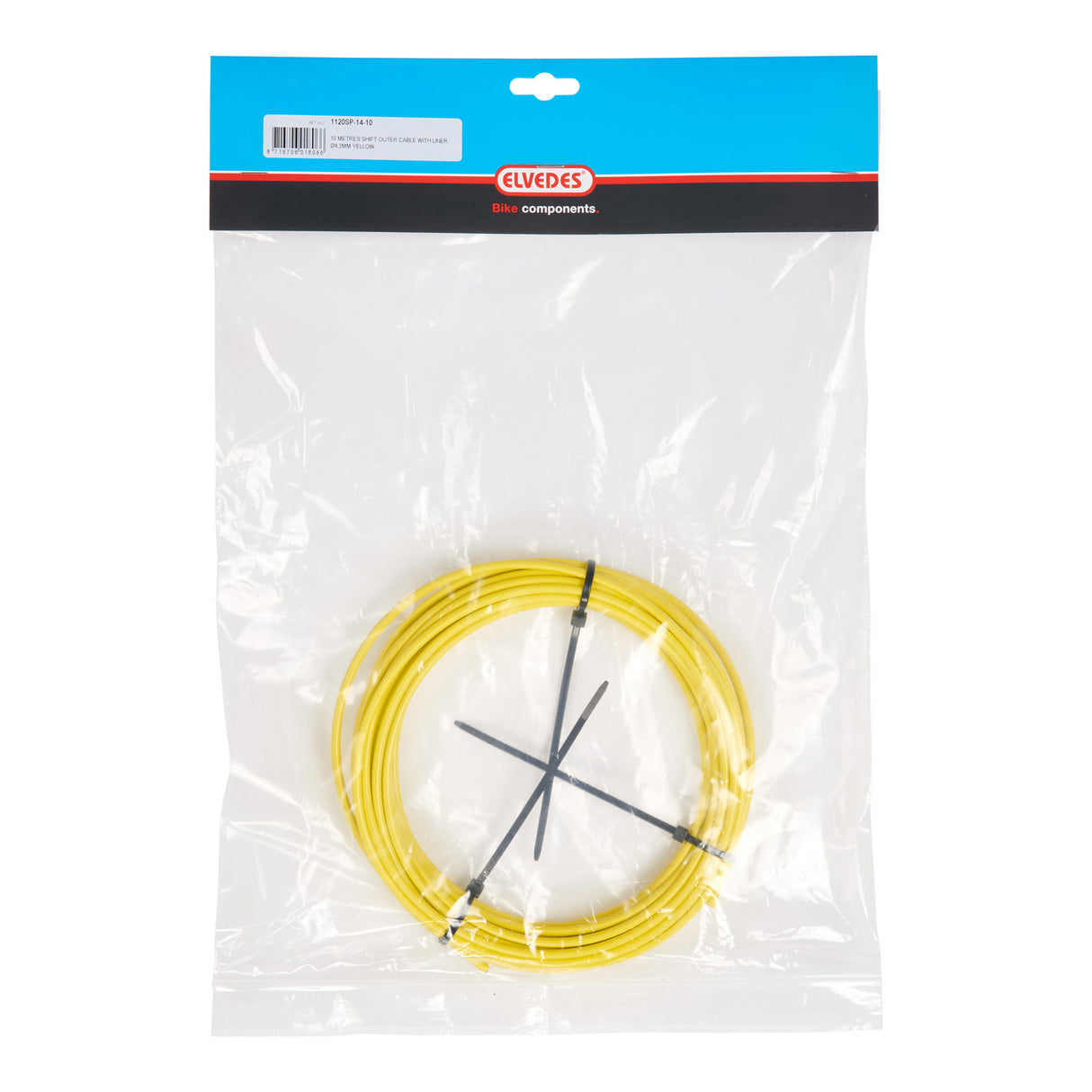 Elvedes Schakel Buitenk 4,2 mm (10m) Dougleur jaune 1120SP-14-10