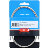 Elvedes cable Systems bv Elvedes câble intérieur de frein 2000 mm en acier inoxydable lisse avec raccord en V de 1,5 mm