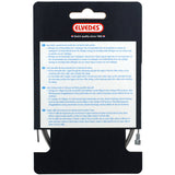 Elvedes cable Systems bv Elvedes câble intérieur de frein 2000 mm en acier inoxydable lisse avec raccord en V de 1,5 mm