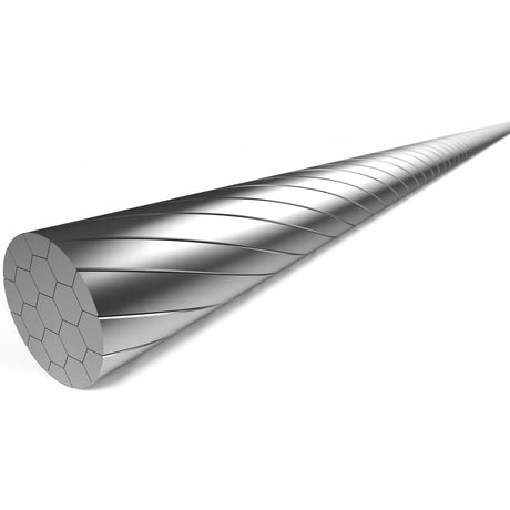 Elvedes cable Systems bv Elvedes câble intérieur de frein 2000 mm en acier inoxydable lisse avec raccord en V de 1,5 mm