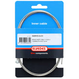 Elvedes cable systems bv elvedes câble intérieur de frein 2000 mm en acier inoxydable lisse, raccord en T de 1,5 mm