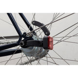 éclairage vélo AMS Constant acier rouge blanc 4 parties