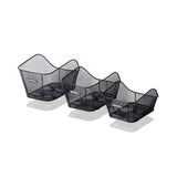 Icône de basilic M - panier à vélo - à l'arrière - noir
