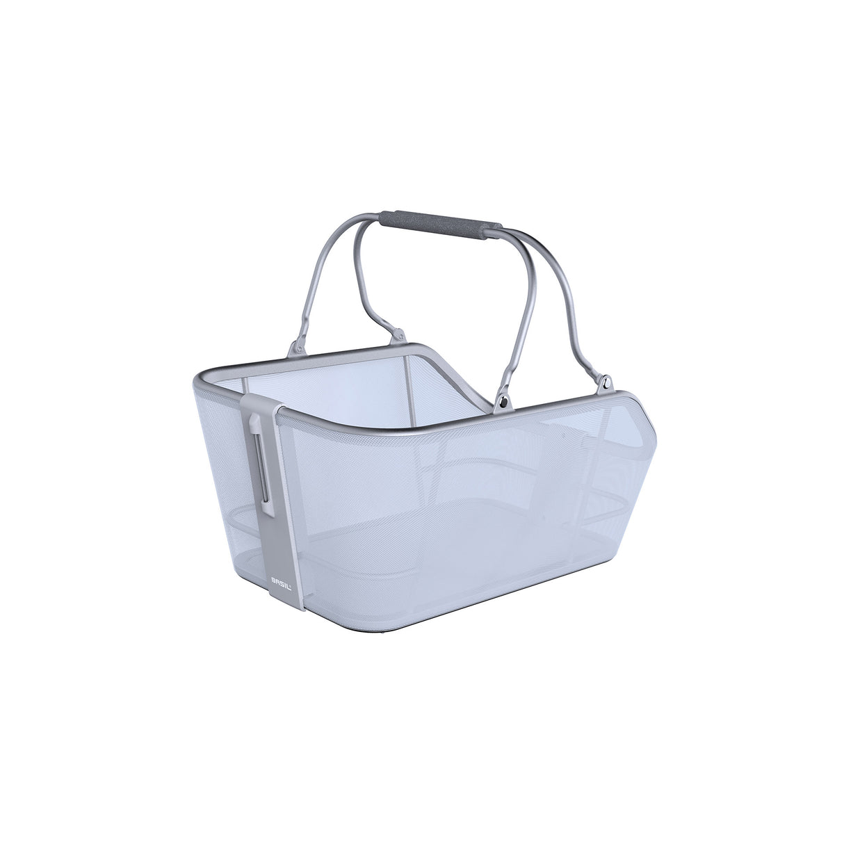 Basil Cento Tech Fibre Nordlicht Mik - Becycle Panier - Au dos - Blauwver