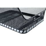 Classe de basilic - Panier de vélo de sac à école - à l'arrière - noir