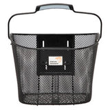 Newlooxs Tuscany Klickfix - panier à vélo amovible - guidon - 19 litres - acier - noir