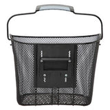 Newlooxs Tuscany Klickfix - panier à vélo amovible - guidon - 19 litres - acier - noir