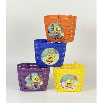 Panier pour enfants Widek | Plastique | Bob éponge | Bretelles