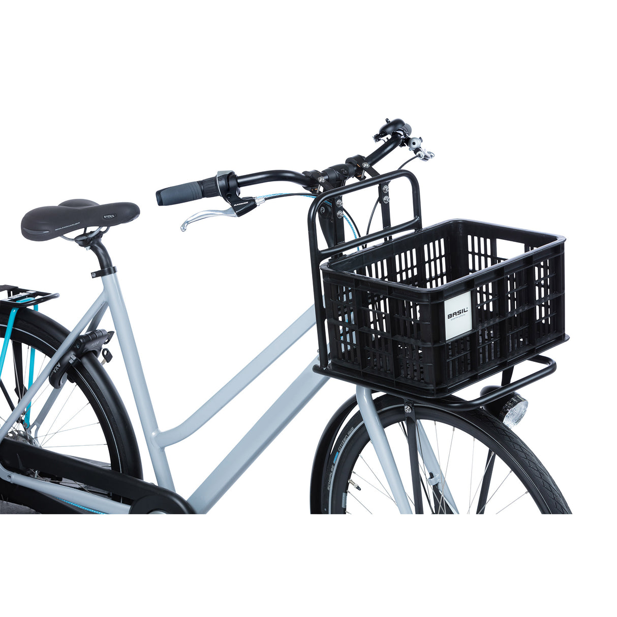 Basil Fietskrat S - Small - 17,5 litres - noir