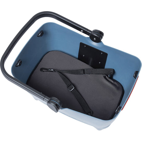 Basil Buddy KF - Panier de vélo pour chiens - First - Denim fané