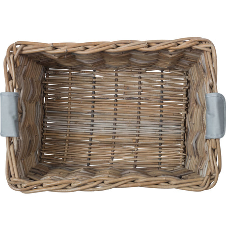 Panier de vélo de basilic dorset grand gris