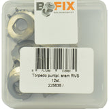 Bofix Box A 12 as-borgplaatjes Torped en acier inoxydable DT2 SRAM