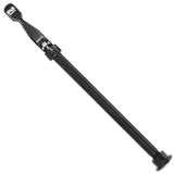 Novatec axe traversant arrière m12x172mm avec levier aluminium noir
