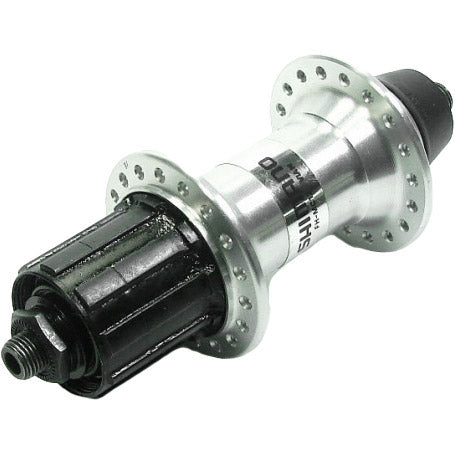 Shimano Alivio Kaskettenaaf 7v FH-MC12 32GT Sëlwer